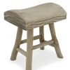 Bucharest Stool Madeira Teak Branch Furniture