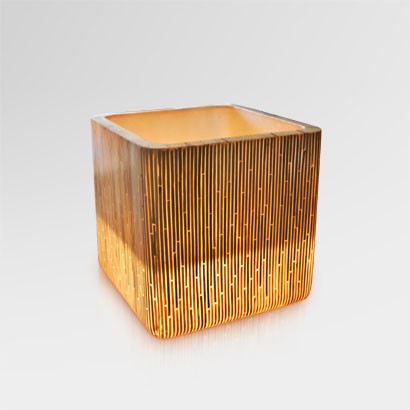 Megu Planter con Wickerflat