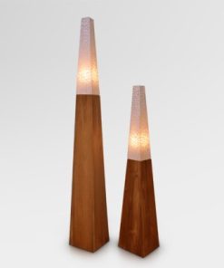 带面食的Piramida落地灯-大