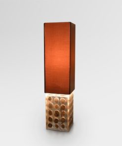 Teak Casting Table Lamp