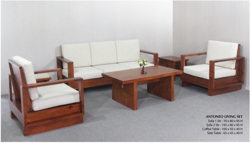 Antoneo møbler af træsæt