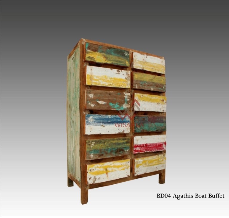 Agathis Tekne Ahşap Büfe