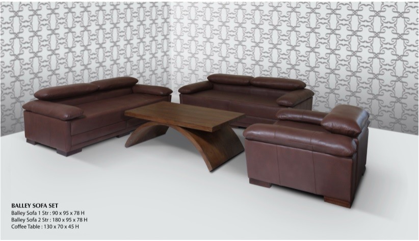 Balley Sofa Kayu Living Set Furniture