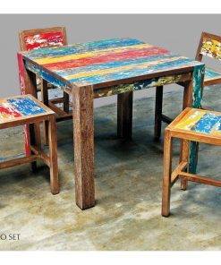 Bliss Ahşap Bistro Takımı