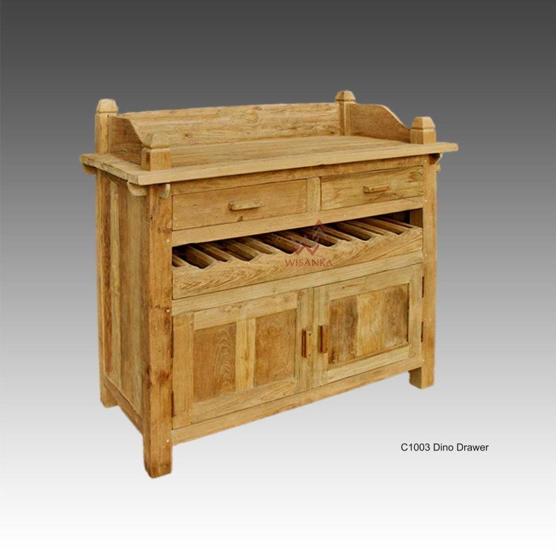 Dino Ahşap Çekmece