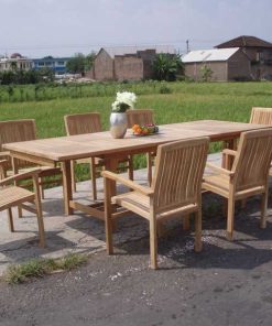 NJS 03-ny java stacking + modusa rect bordsæt