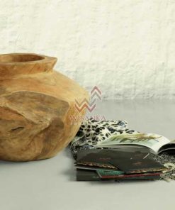 जेंटॉन्ग वुडन पॉट टेबल