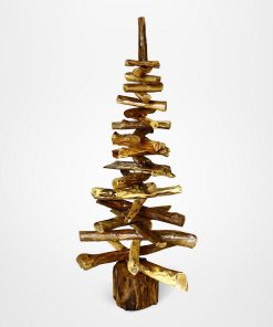 再生天然色圣诞树