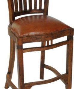 Tabouret de bar à lattes Whitehorse