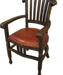 स्लेट बैक आर्म चेयर फर्नीचर