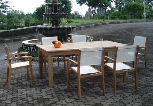 TBM02 Monica istifleme + dikdörtgen masa takımı