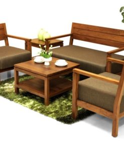 Toppe houten woonset meubels