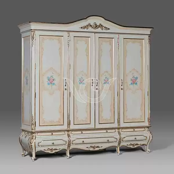 Alexa klædeskab 4 døre