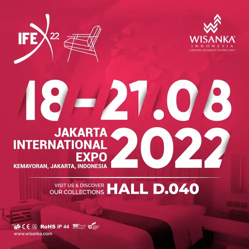 Jakarta IFEX 2022 [Internationale meubelbeurs Indonesië]