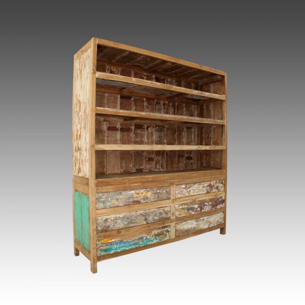Wooden Bookshelf New Horizons