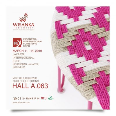 Wisanka Indonesia IFEX 2019 Indoor Rope Furniture 400x400