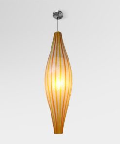 Peach Mozaic Hanging Lamp
