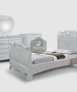 チークのFedoraの寝室の家具