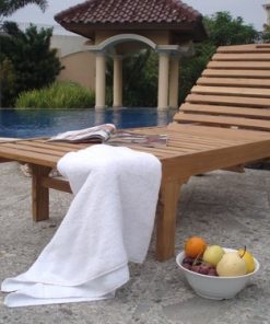 Bahamas Wooden Lounger Beach