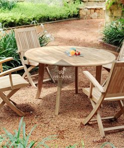 Wooden Angela Dining Set