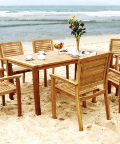 Wooden Praha Dining Set
