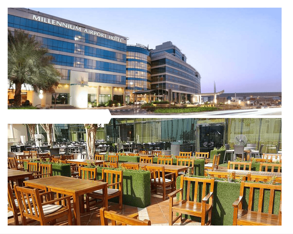 Møbelprosjekt i MILLENNIUM AIRPORT HOTEL - DUBAI