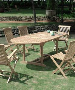 CLS 08-Classic oval table set