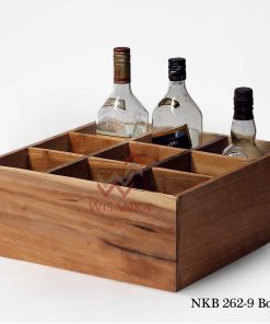 Bottle Rack Wooden