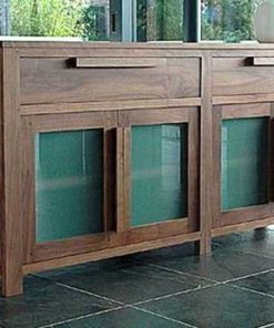 Toppe Glass Sideboard