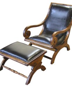 square Lazy Chair With stool furniture