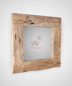 Wooden Mirror Almirah