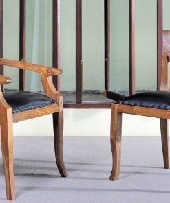 Italy Chair Black Leather