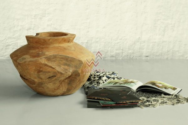 Gentong Wooden Pot Table