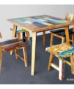 Tuna Wooden Bistro Set