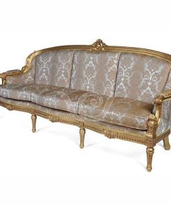 Eros Sofa 3 Seat Gold