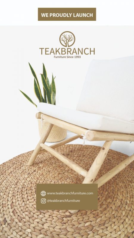 Launching TEAK BRANCH FURNITURE Website Official