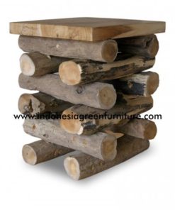 Wolo Stick Stool With Wooden Top
